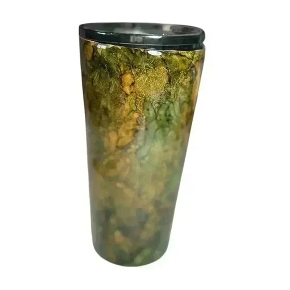 Camouflage Hot Cold Tumbler Handmade Free Shipping Camo Cup - Picture 1 of 5
